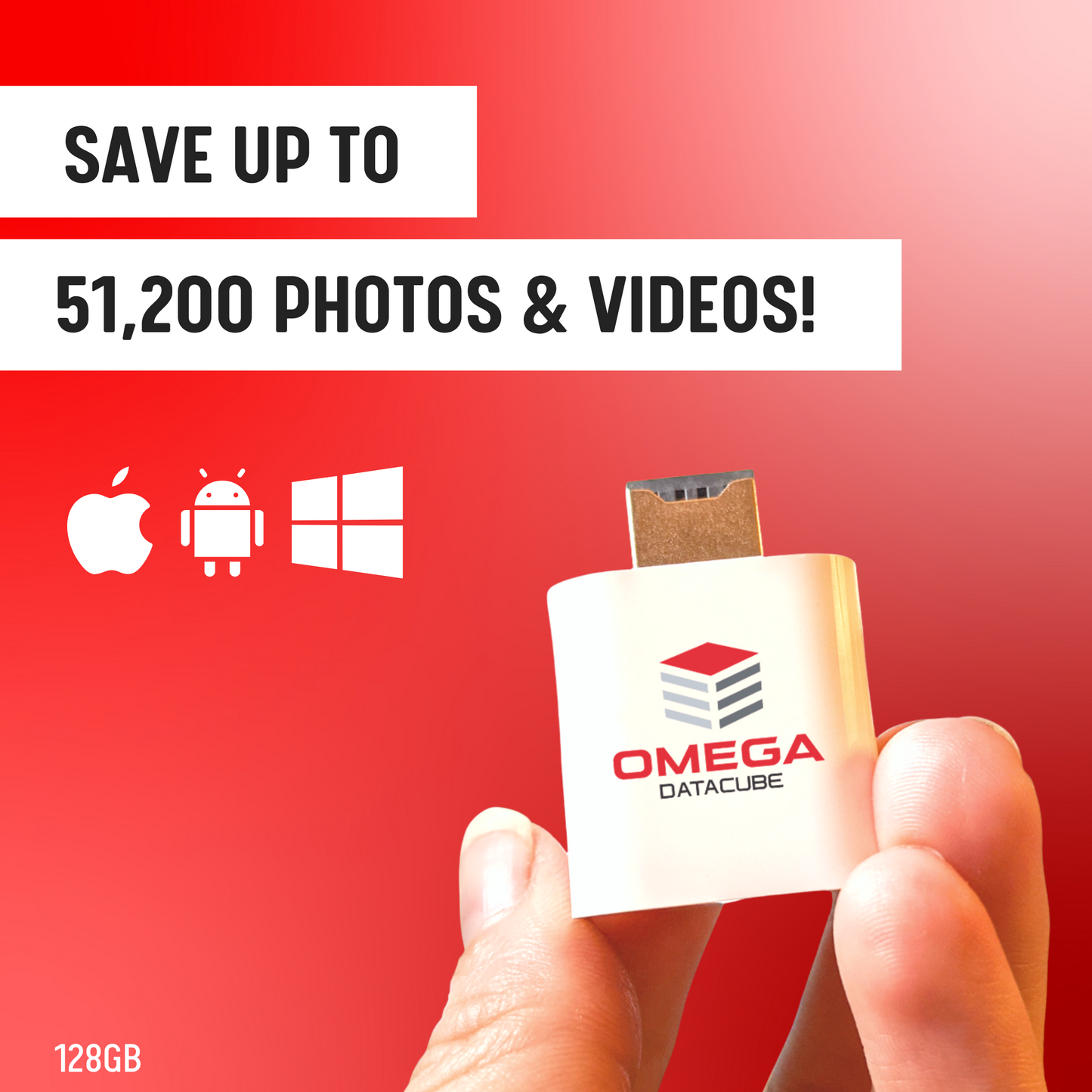 Omega DataCube - 128 GB